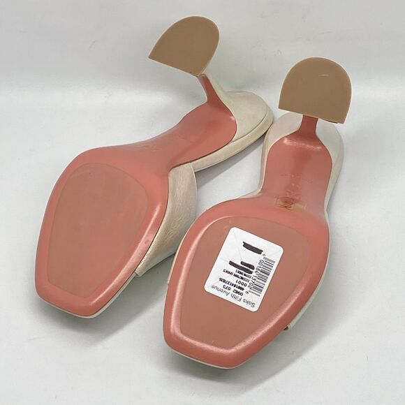 Amina Muaddi Lupita Holographic Leather Mule size 39 - Picture 13 of 14